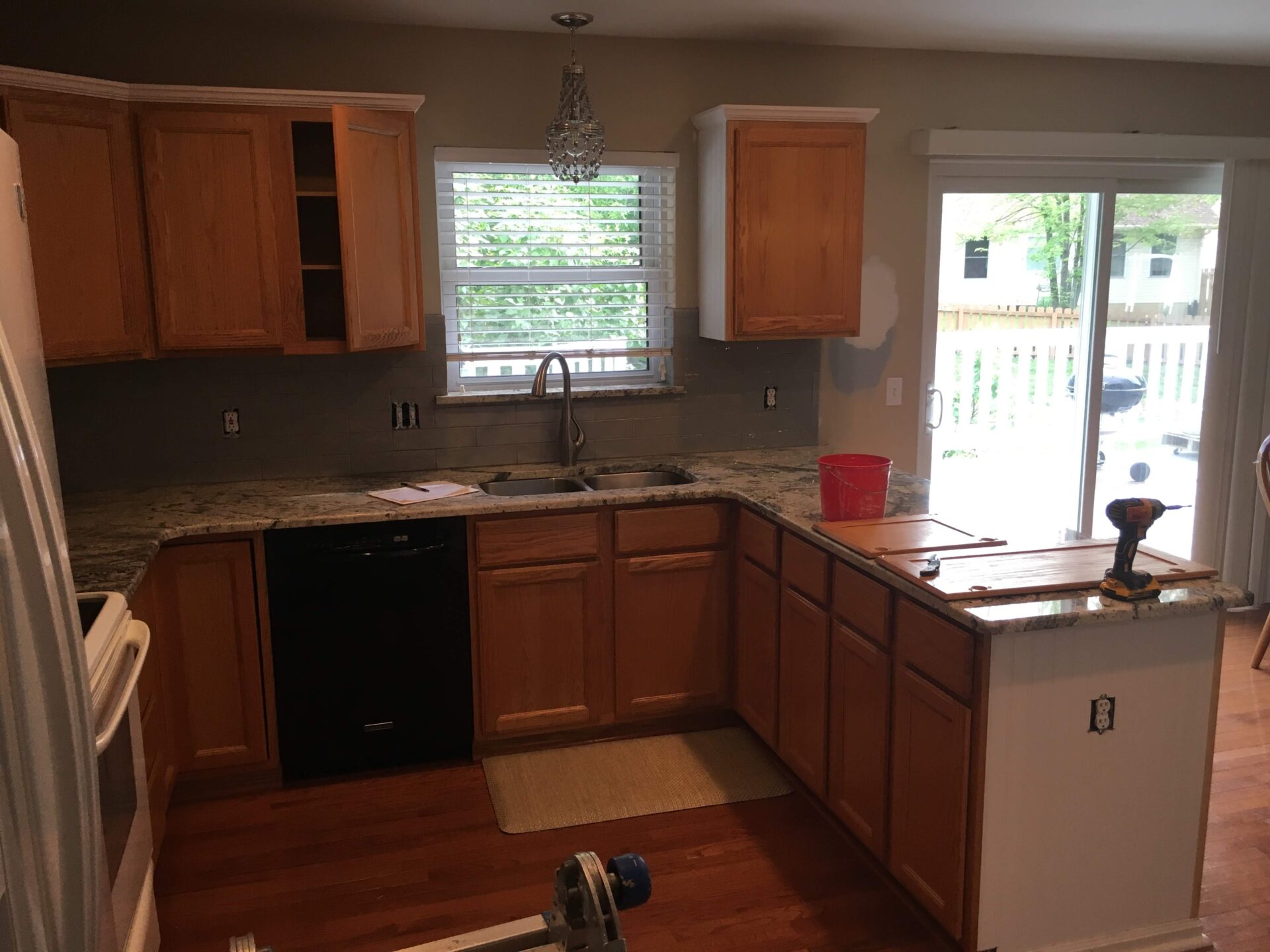 Kitchen PaintedSherwin Williams White Duck SW7010