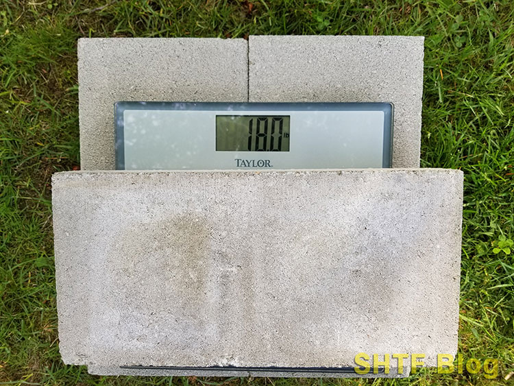 Average Concrete Block Weights by Size - Prepper Press