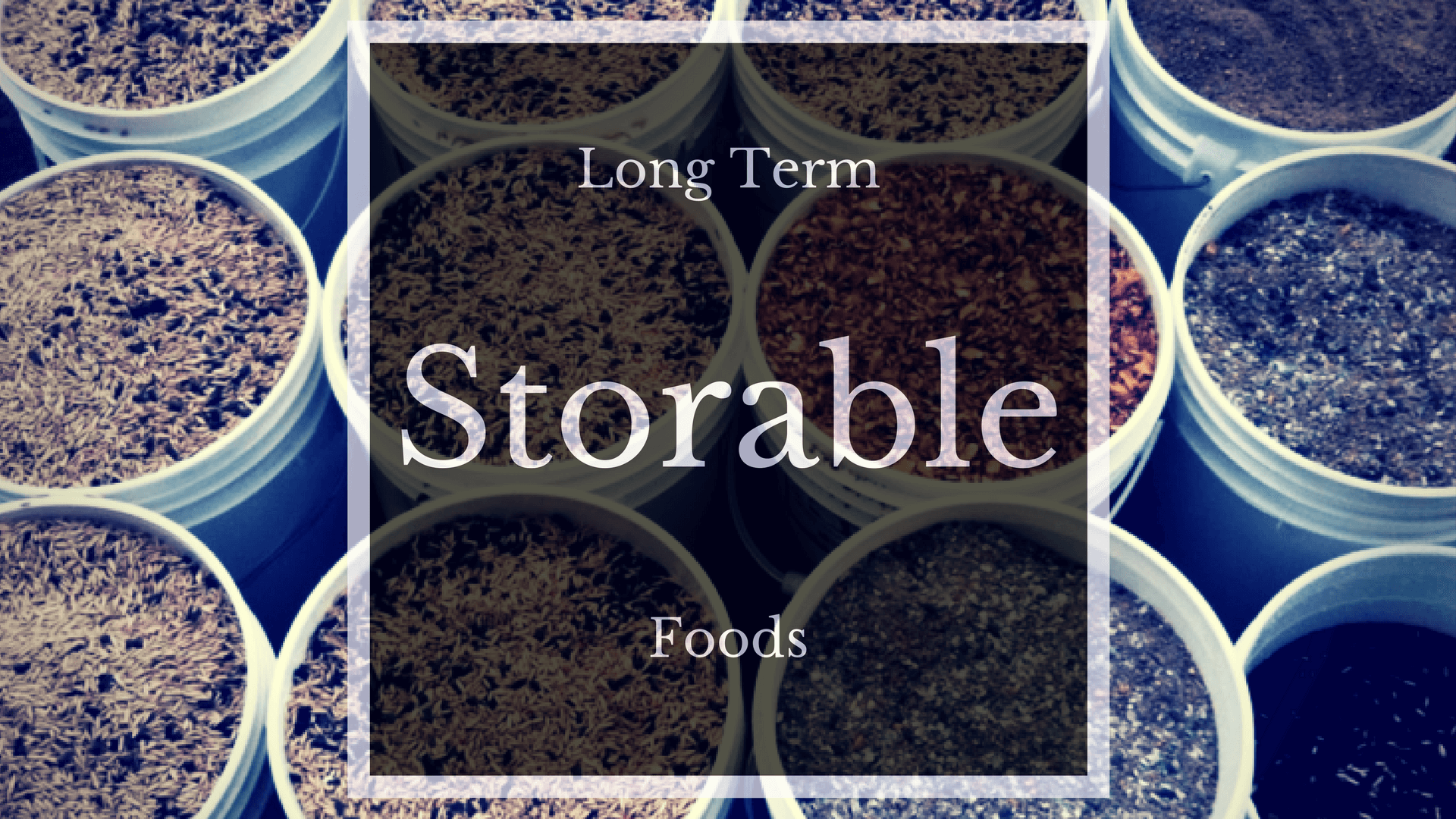 Long Term Storable Food Preppertidbits