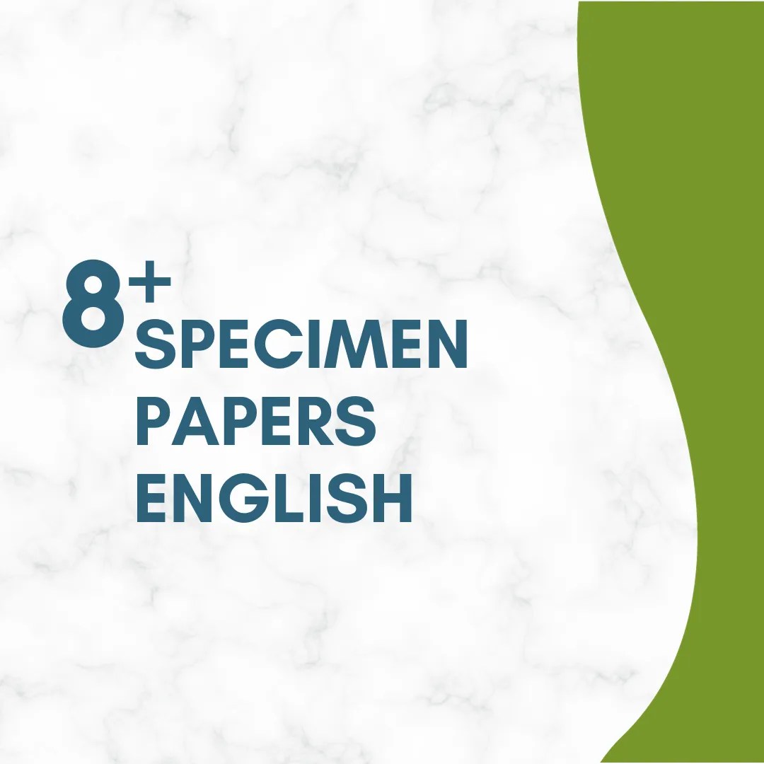 8+ Specimen Papers English PrepPlus