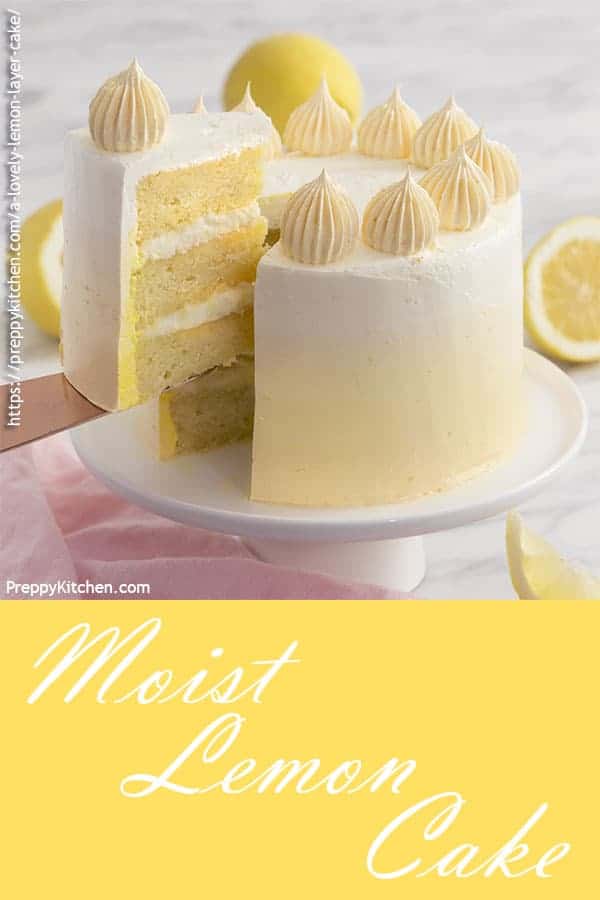 Lemon Cake Preppy Kitchen