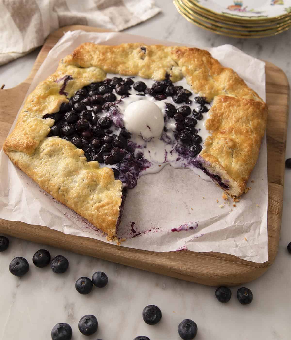 Blueberry Galette Preppy Kitchen