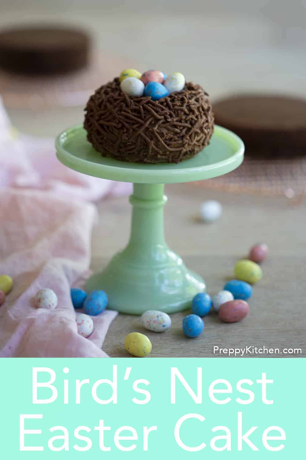 Bird's Nest Easter Cake Preppy Kitchen