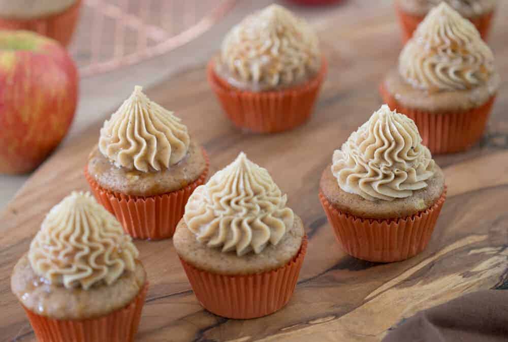 Caramel Apple Cupcakes Preppy Kitchen