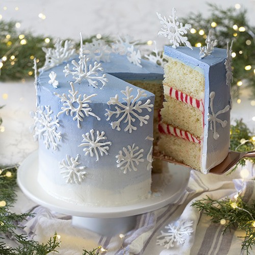 Snowflake Cake Preppy Kitchen