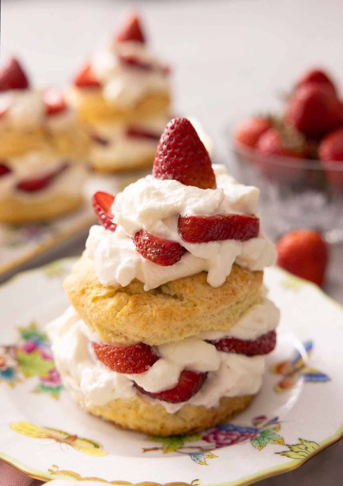 Individual Strawberry Shortcake Recipe