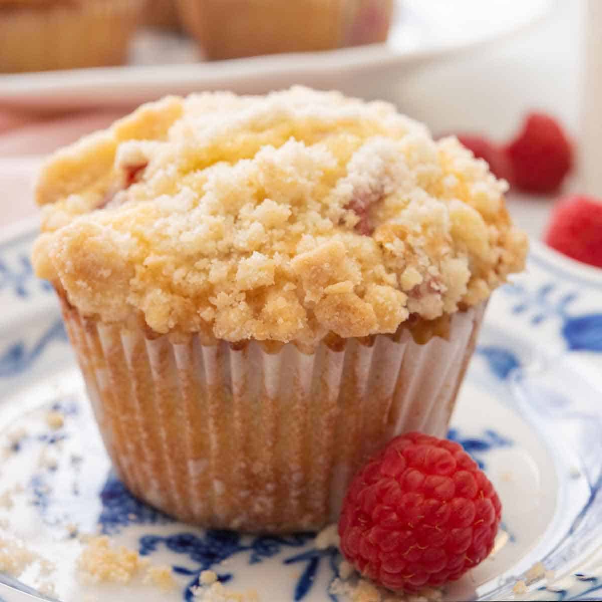 Raspberry Muffins Preppy Kitchen
