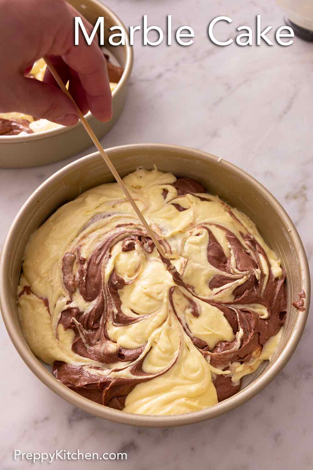 Marble Cake Preppy Kitchen