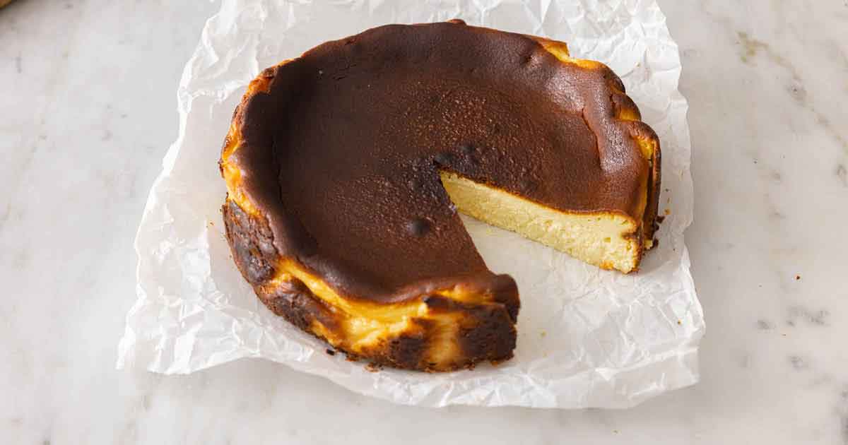 Basque Cheesecake Preppy Kitchen