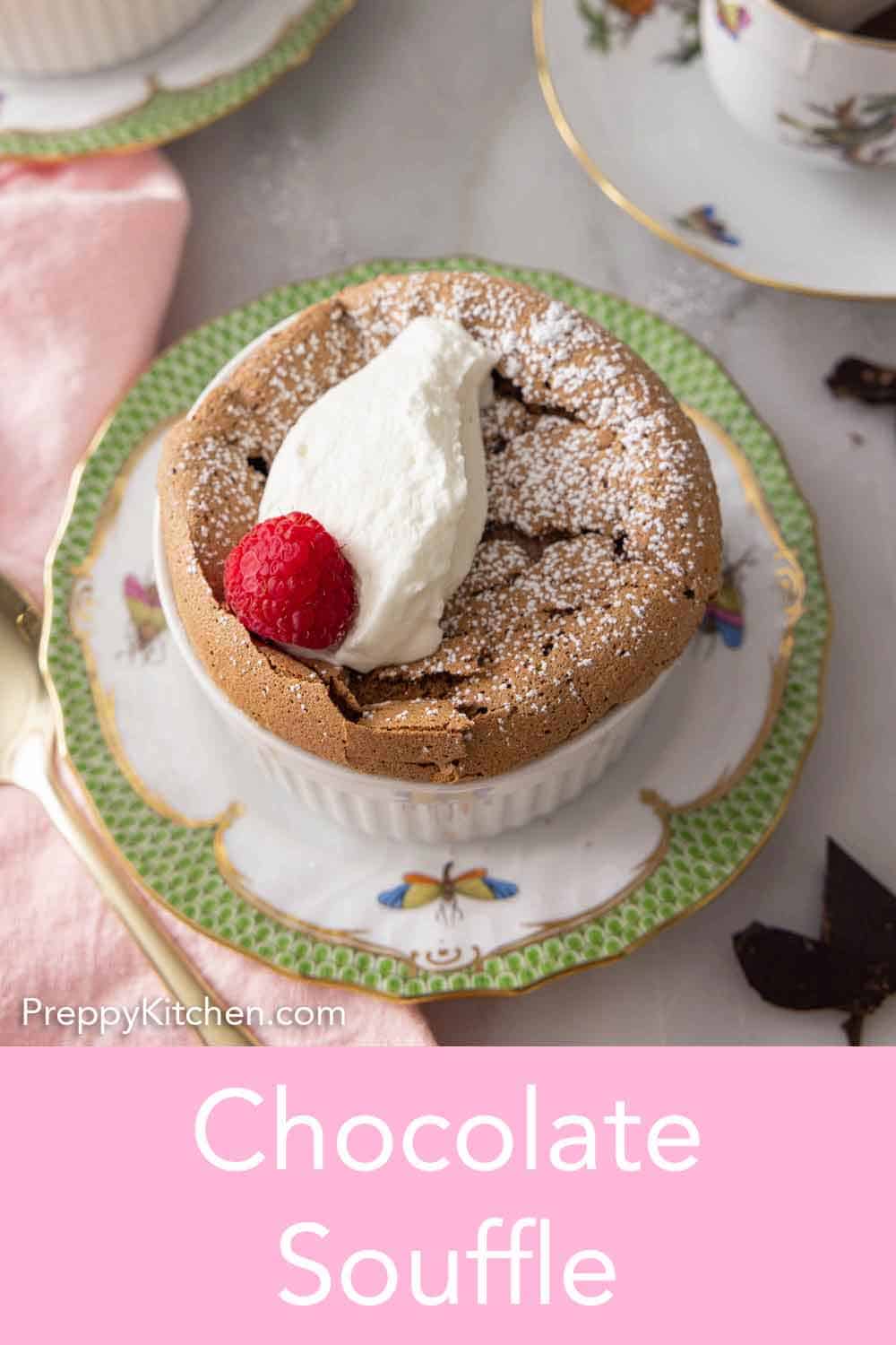 Chocolate Soufflé Preppy Kitchen