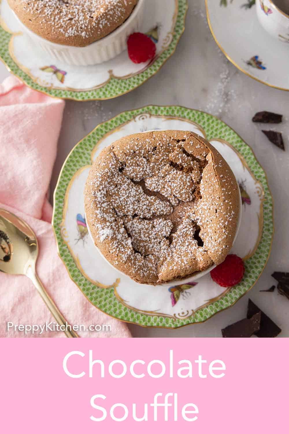 Chocolate Soufflé Preppy Kitchen