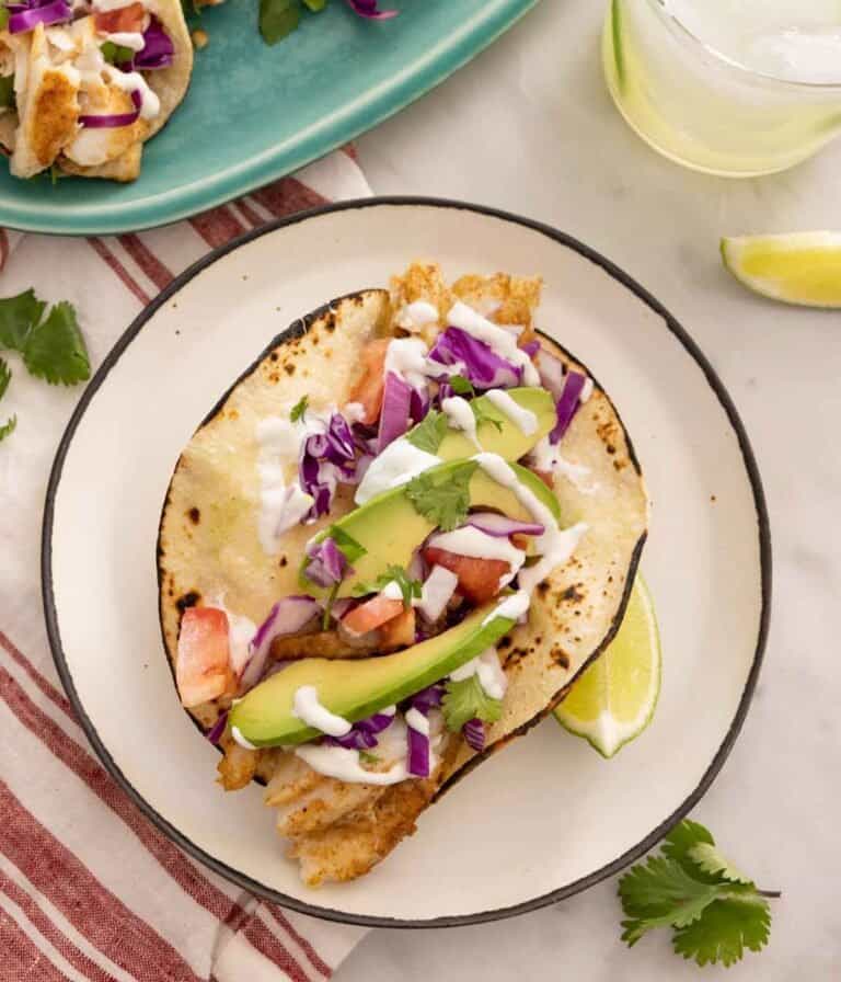 Fish Taco Recipe Preppy Kitchen