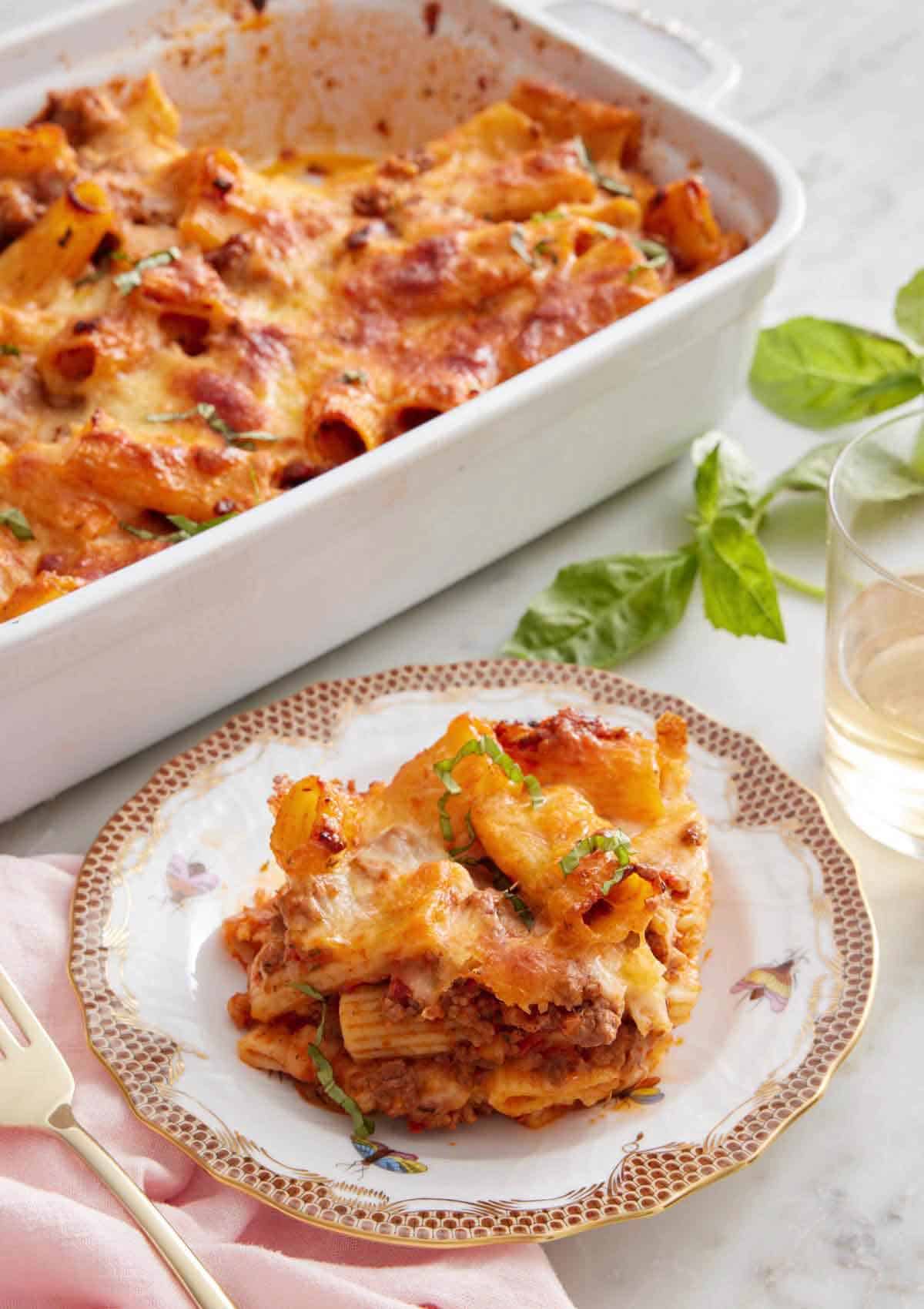 Baked Rigatoni Preppy Kitchen