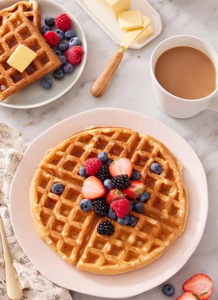 Waffles Recipes Preppy Kitchen