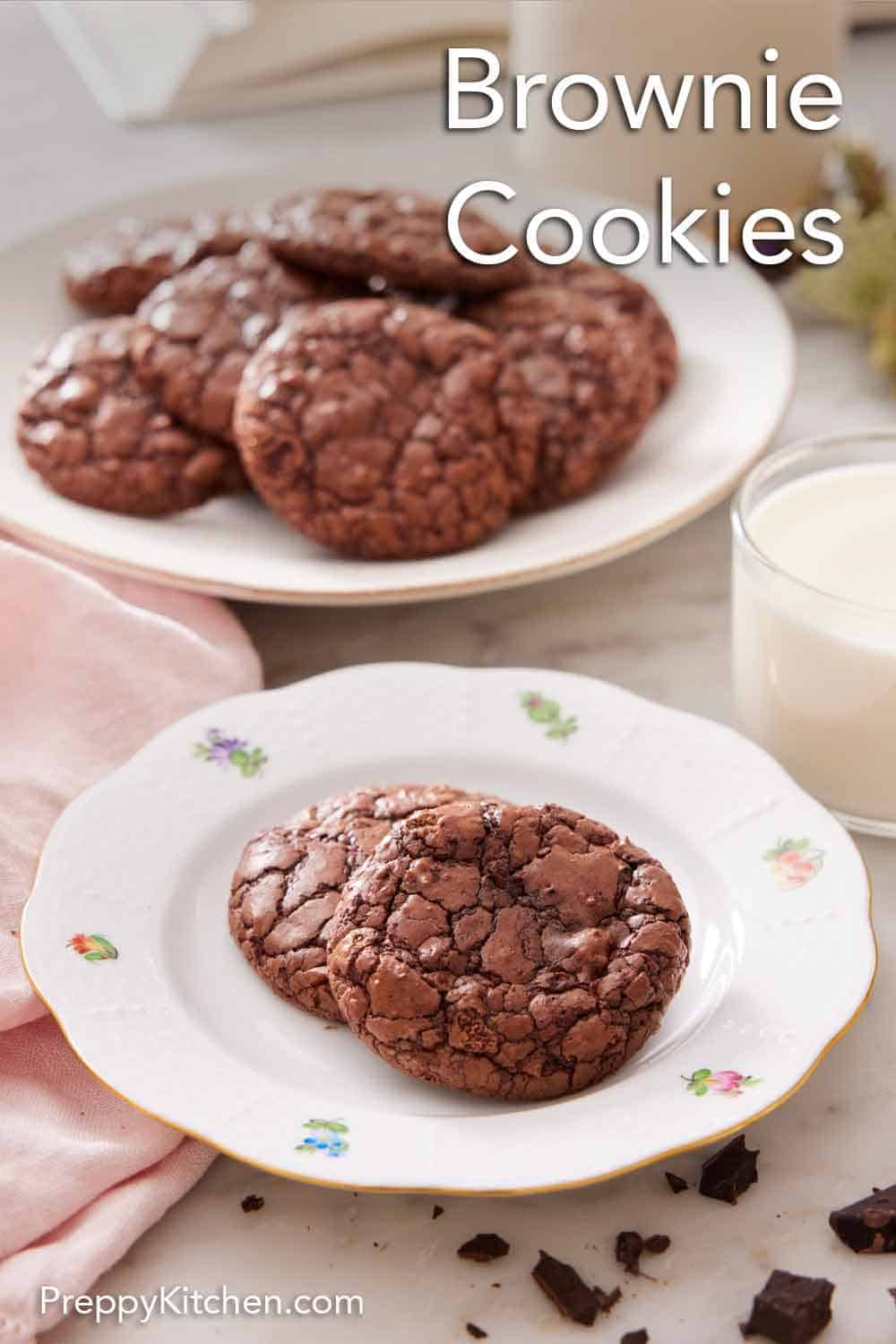 Brownie Cookies Preppy Kitchen