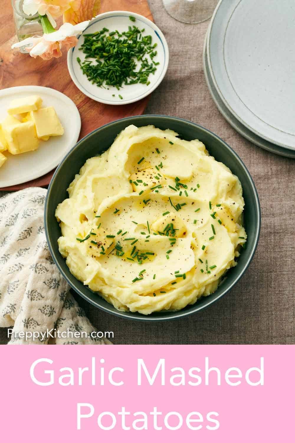 Garlic Mashed Potatoes Recipe Preppy Kitchen