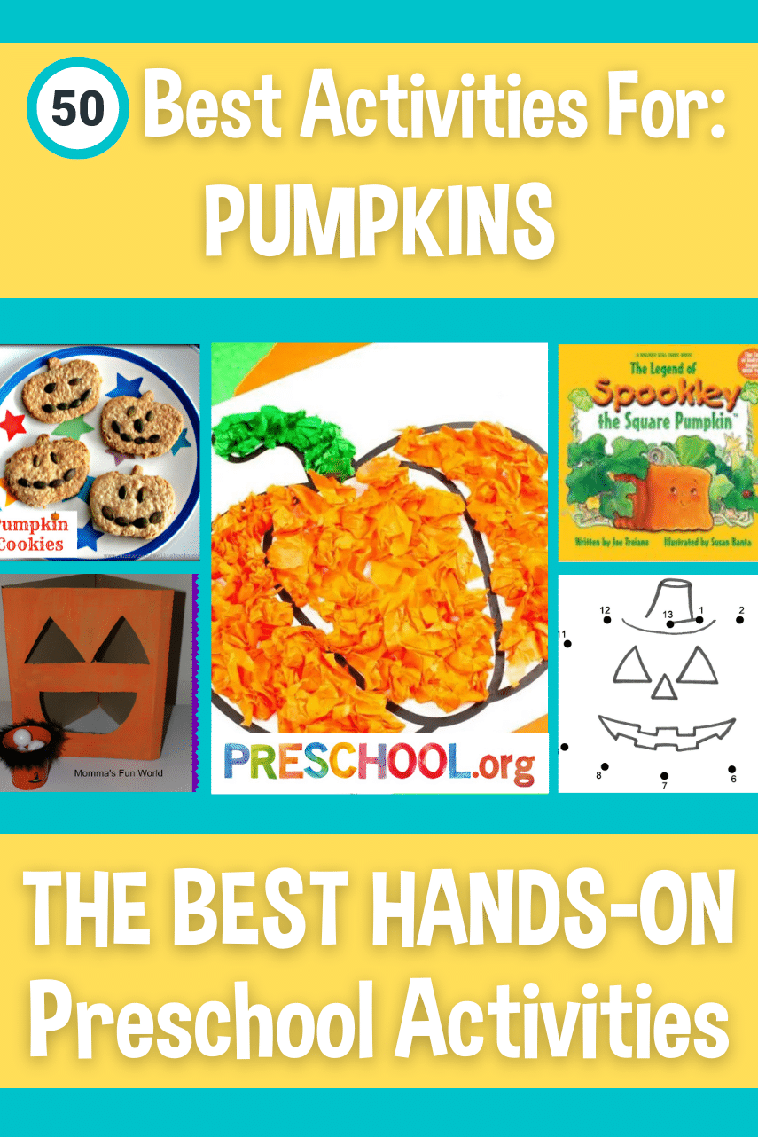 The 50 Best Preschool Activities for PUMPKINS Theme - Preschool.org
