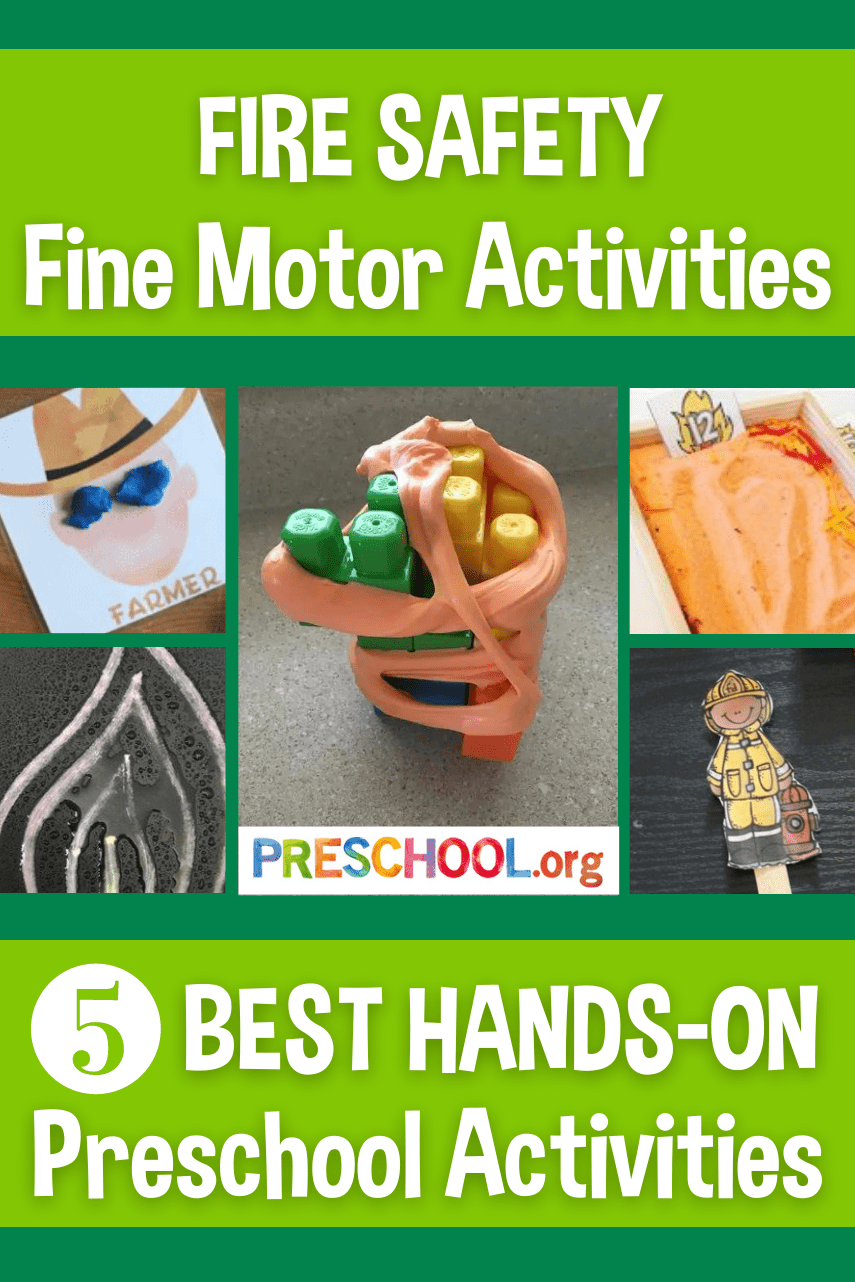 The 50 Best Preschool Activities for FIRE SAFETY Theme