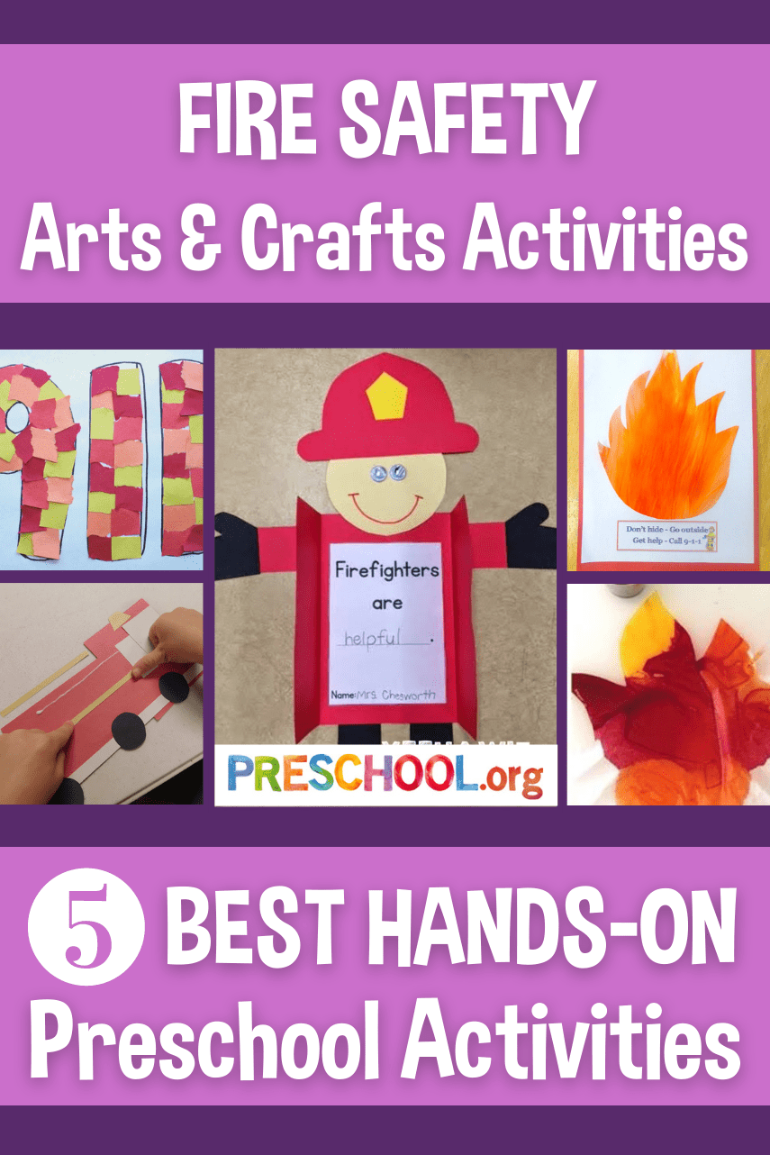 The 50 Best Preschool Activities for FIRE SAFETY Theme