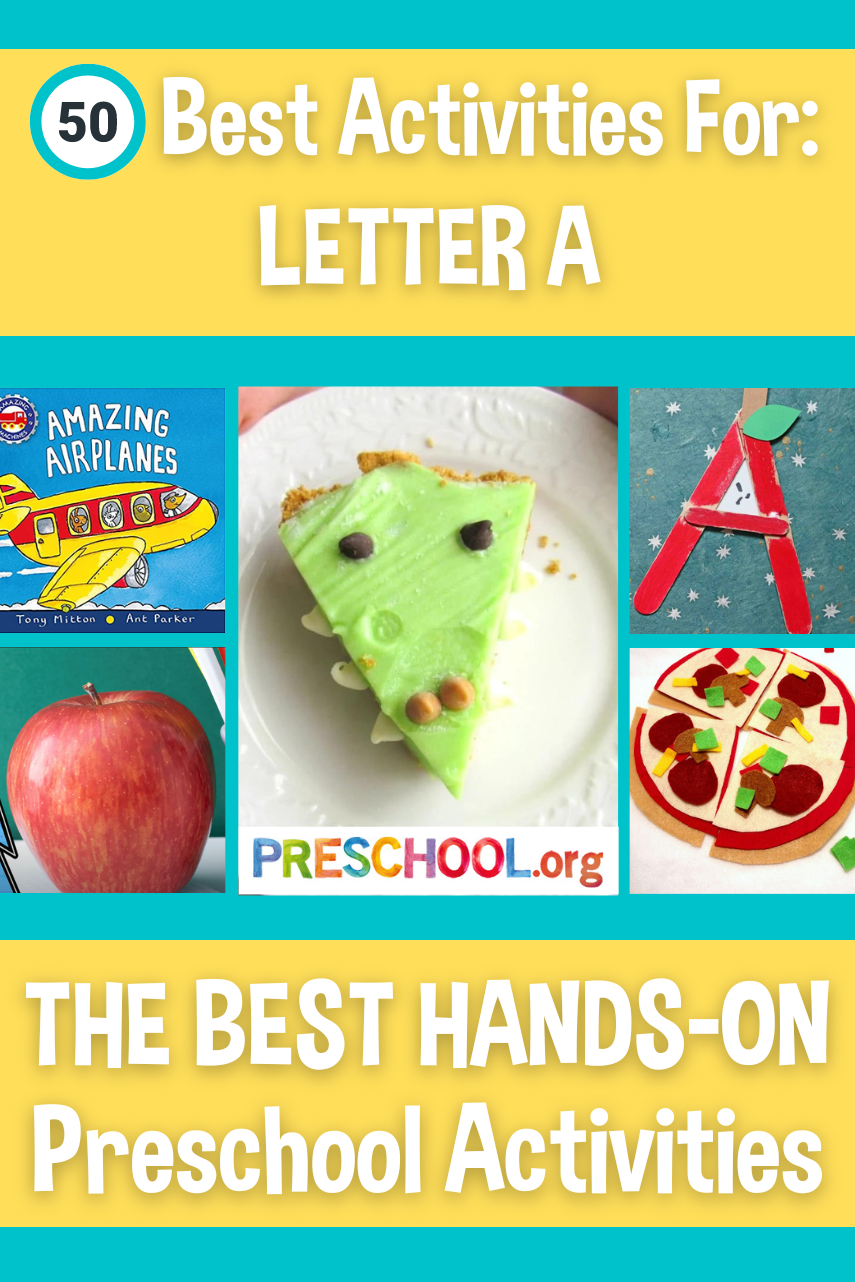 The 50 Best Preschool Activities for Letter A Theme