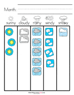 Weather Preschool Printables - Preschool Mom