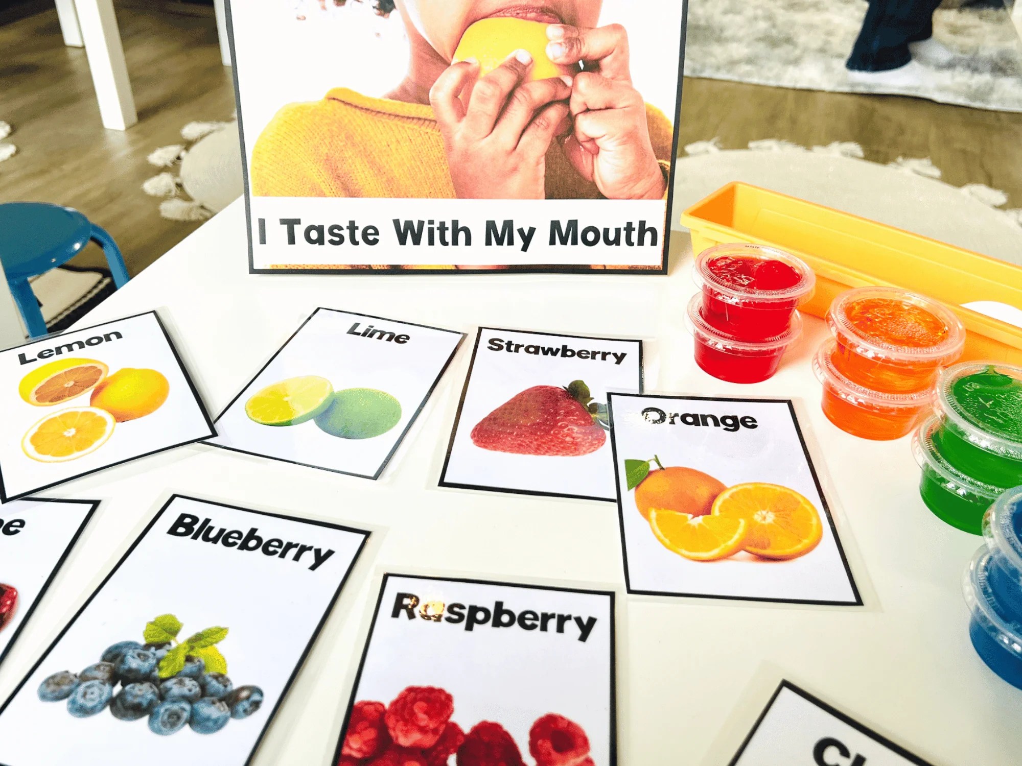 Teaching the 5 Senses Taste Preschool Packets