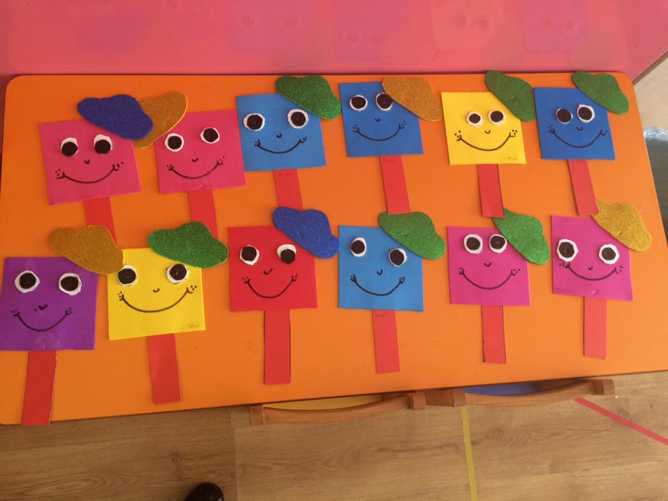 square puppet craft