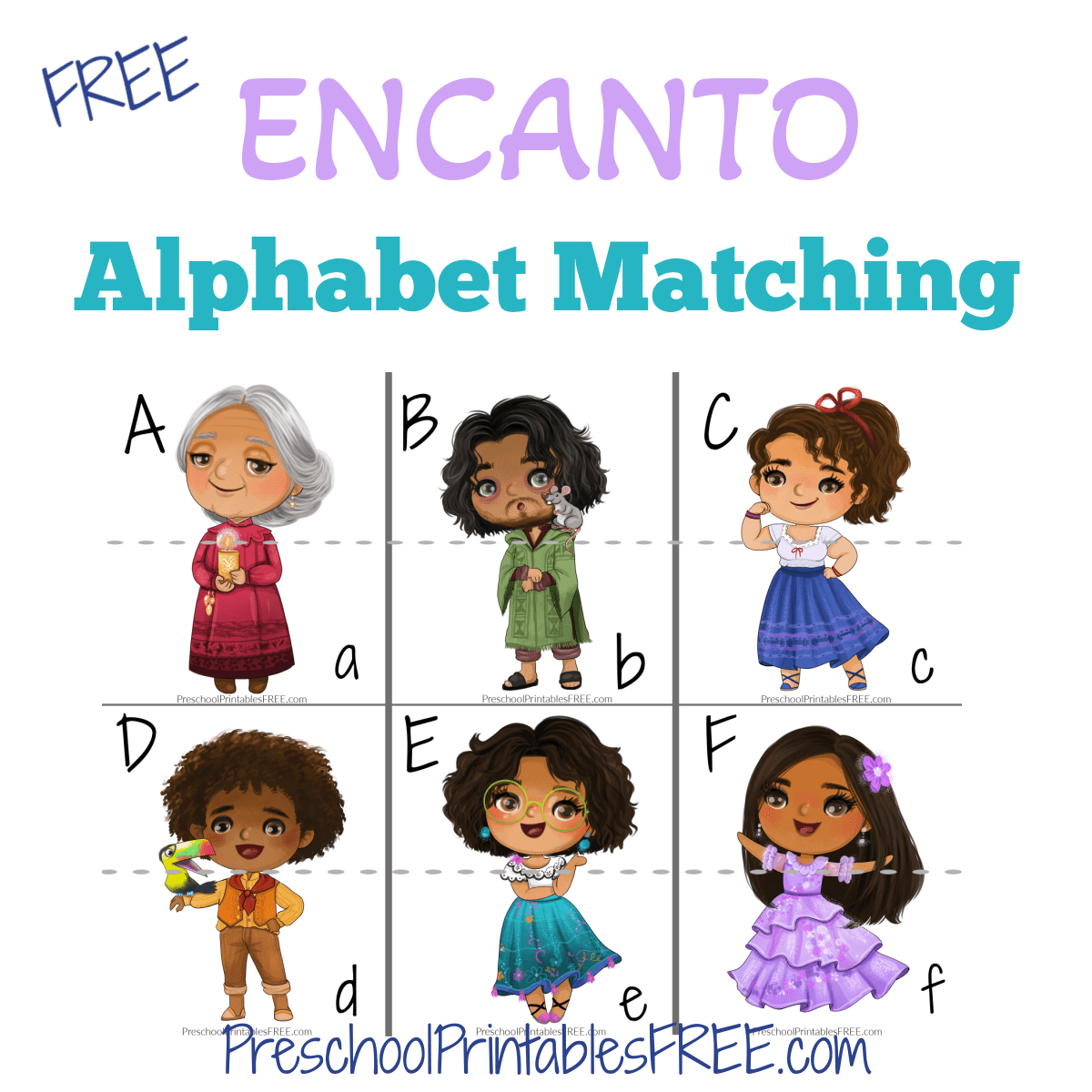 Encanto Matching Game Etsy
