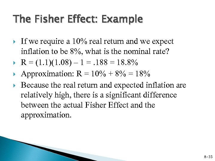 Chapter 8 Interest Rates and Bond Valuation