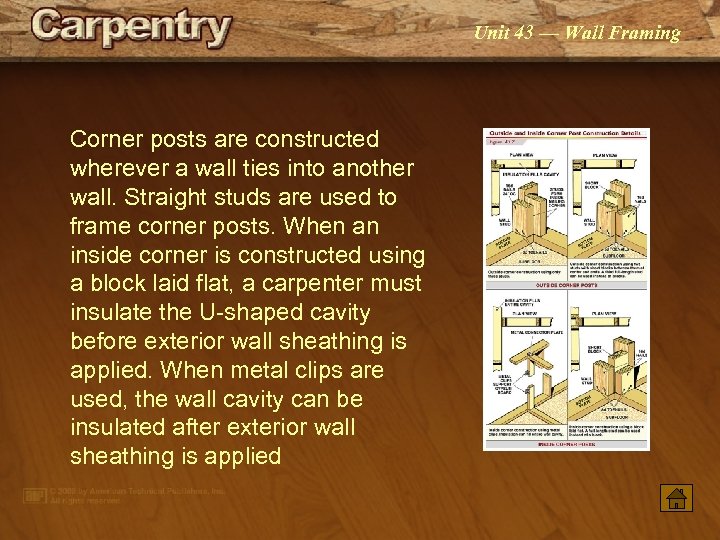 Power Point Presentation Unit 43 Wall Framing Woodframed
