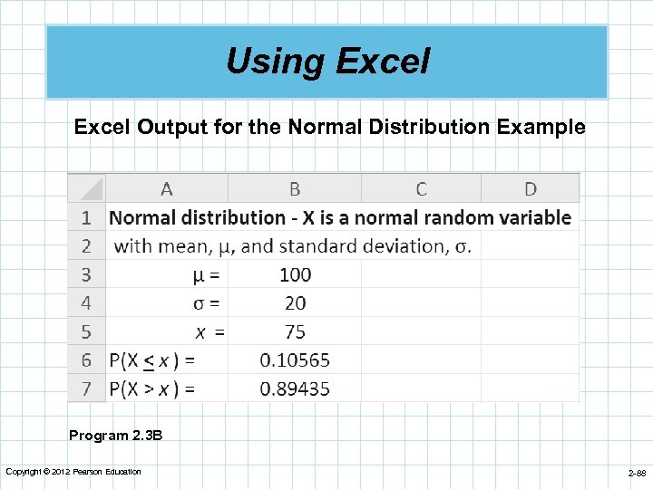 Chapter 2 Probability Concepts and Applications To