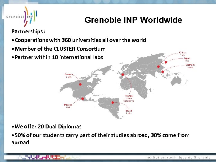 to Grenoble Institute of Technology Grenoble INP