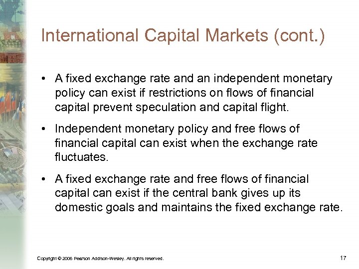 Chapter 21 The Global Capital Market Performance and