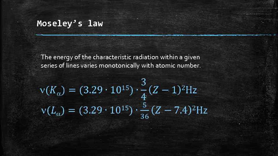 Applications of Xrays to Geology Part III XRF