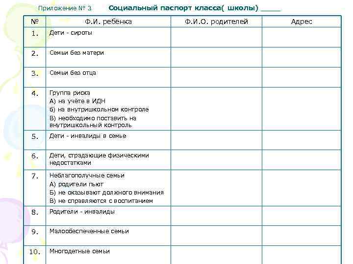 Основные формы и методы работы социального педагога в