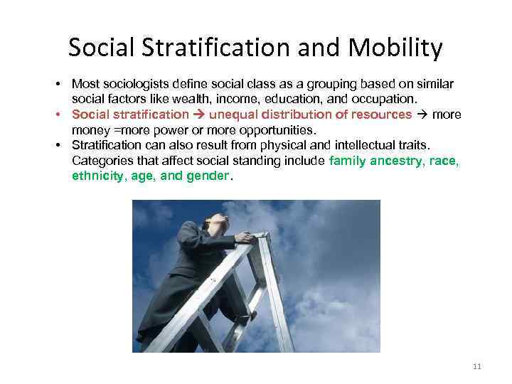 Social Stratification 1 Learning Objectives What Is