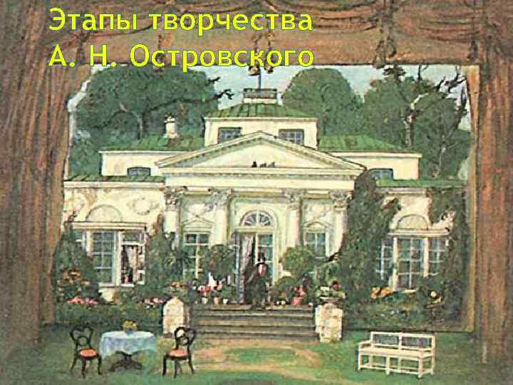 Колумб Замоскворечья Биография Александра Николаевича Островского 1823