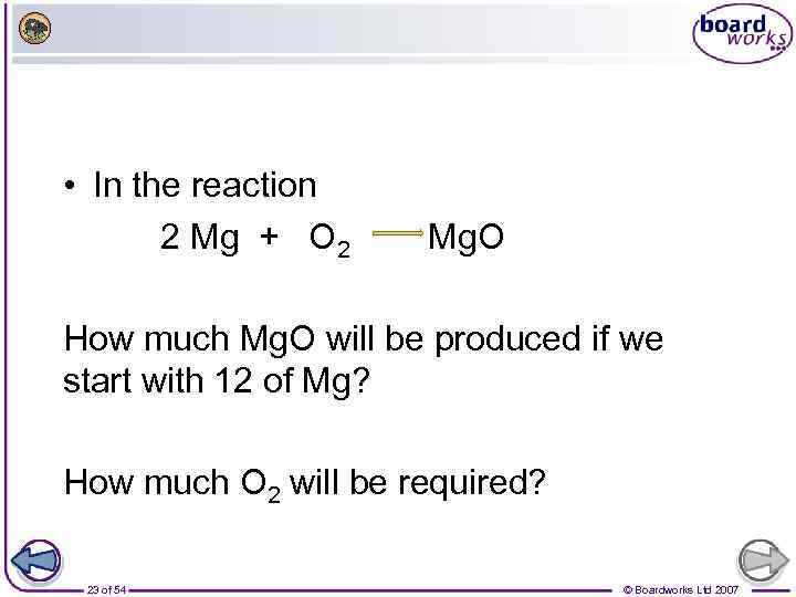 AMOUNT OF SUBSTANCE Relative atomic molecular and formula