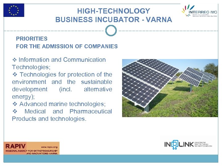 REGIONAL AGENCY FOR ENTREPRENEURSHIP AND INNOVATIONS VARNA