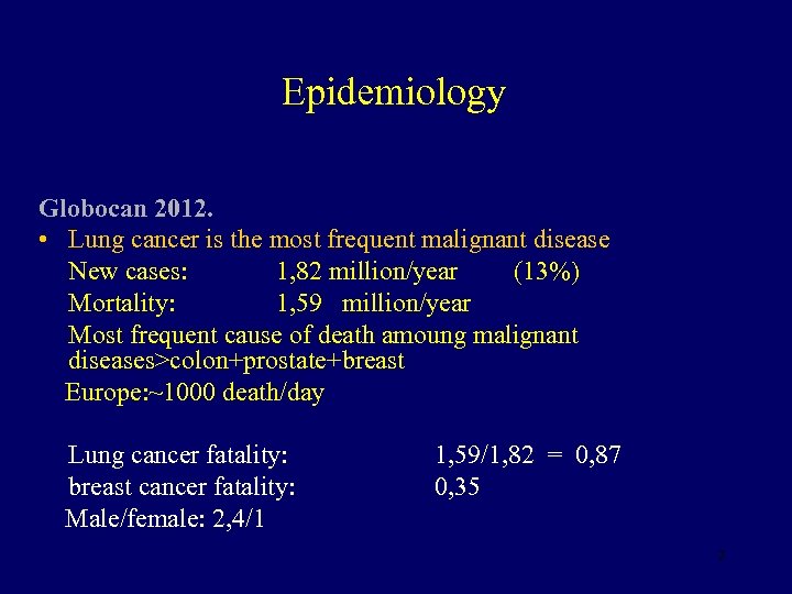 Malignant Neoplasm of Lung Dr Edit Csada 13