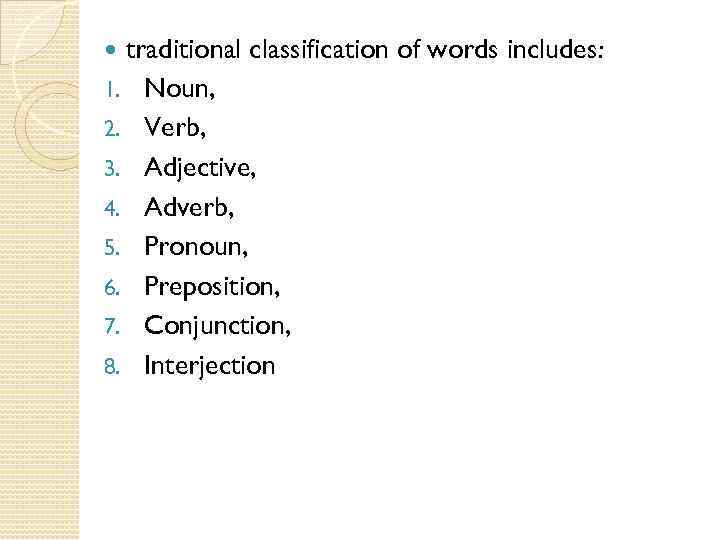 Charles Fries classification of words Charles