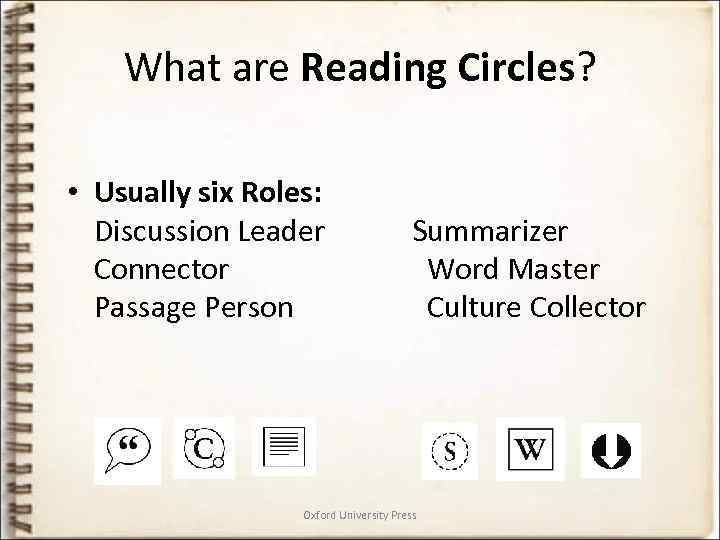Oxford Reading Circles от чтения к обсуждению Чекчурина