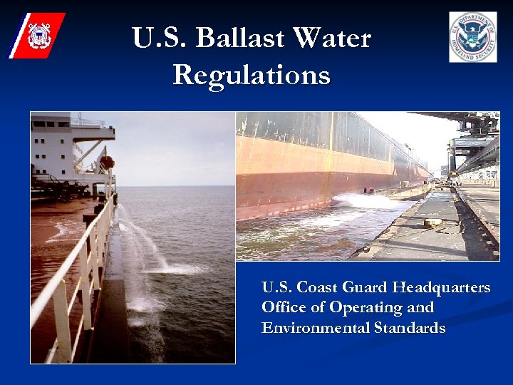 U S Ballast Water Regulations U S Coast