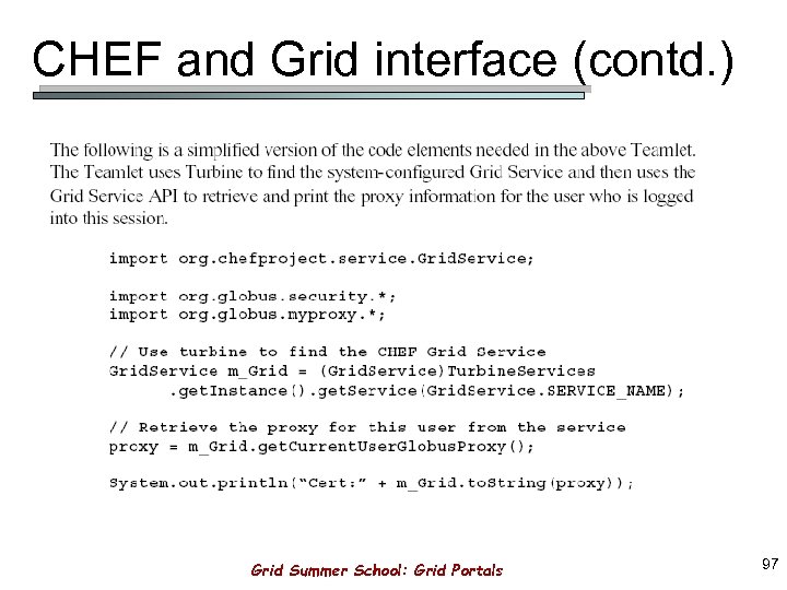 Grid Portals A User s Gateway to the