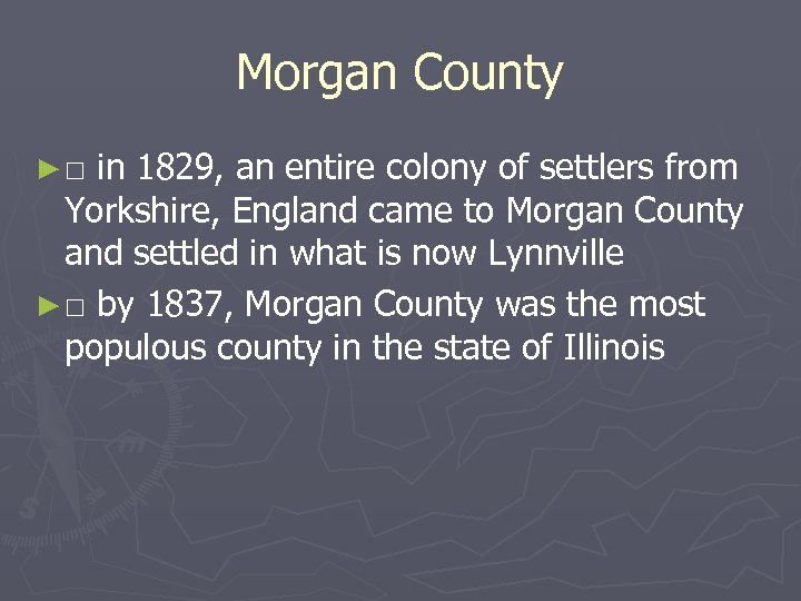 Local History County Illinois County