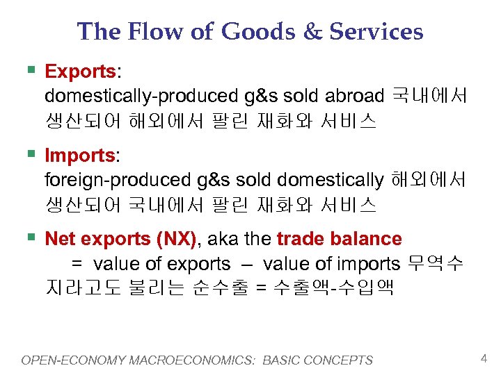 CHAPTER 31 OpenEconomy Macroeconomics Basic Concepts Economics PRINCIPLES