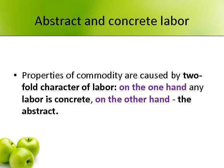 Political economy Lecture 2 Commodity production Commodity and