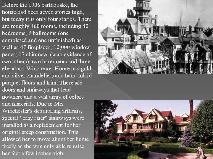 Winchester House The Winchester Mystery House