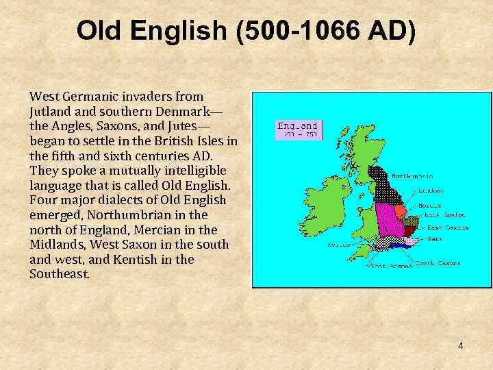 A Brief History of the English Language Old