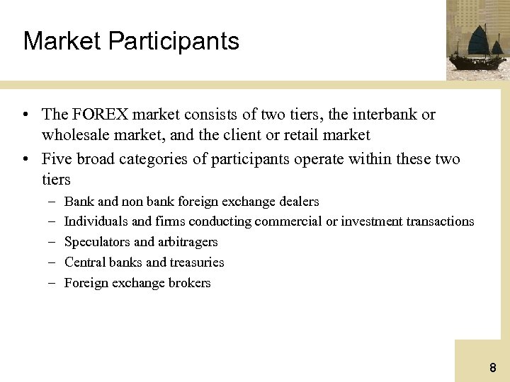 Chapter 5 The Foreign Exchange Market
